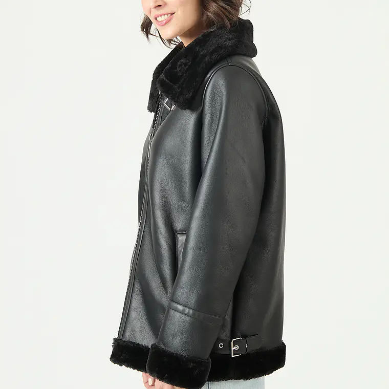 CHAQUETA CASUAL NEGRO (TALLA L) 4