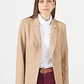 CHAQUETA CUELLO SASTRE BEIGE (TALLA 38 a 44) - Miniatura 3