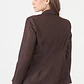 CHAQUETA CUELLO SASTRE CHOCOLATE (TALLA 40 y 42) - Miniatura 5