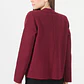 CHAQUETA CUELLO V FRAMBUESA (TALLA M a XL) - Miniatura 6