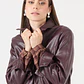 CHAQUETA CASUAL CUELLO CAMISERO COLOR BURDEO (TALLA M a XL) - Miniatura 3