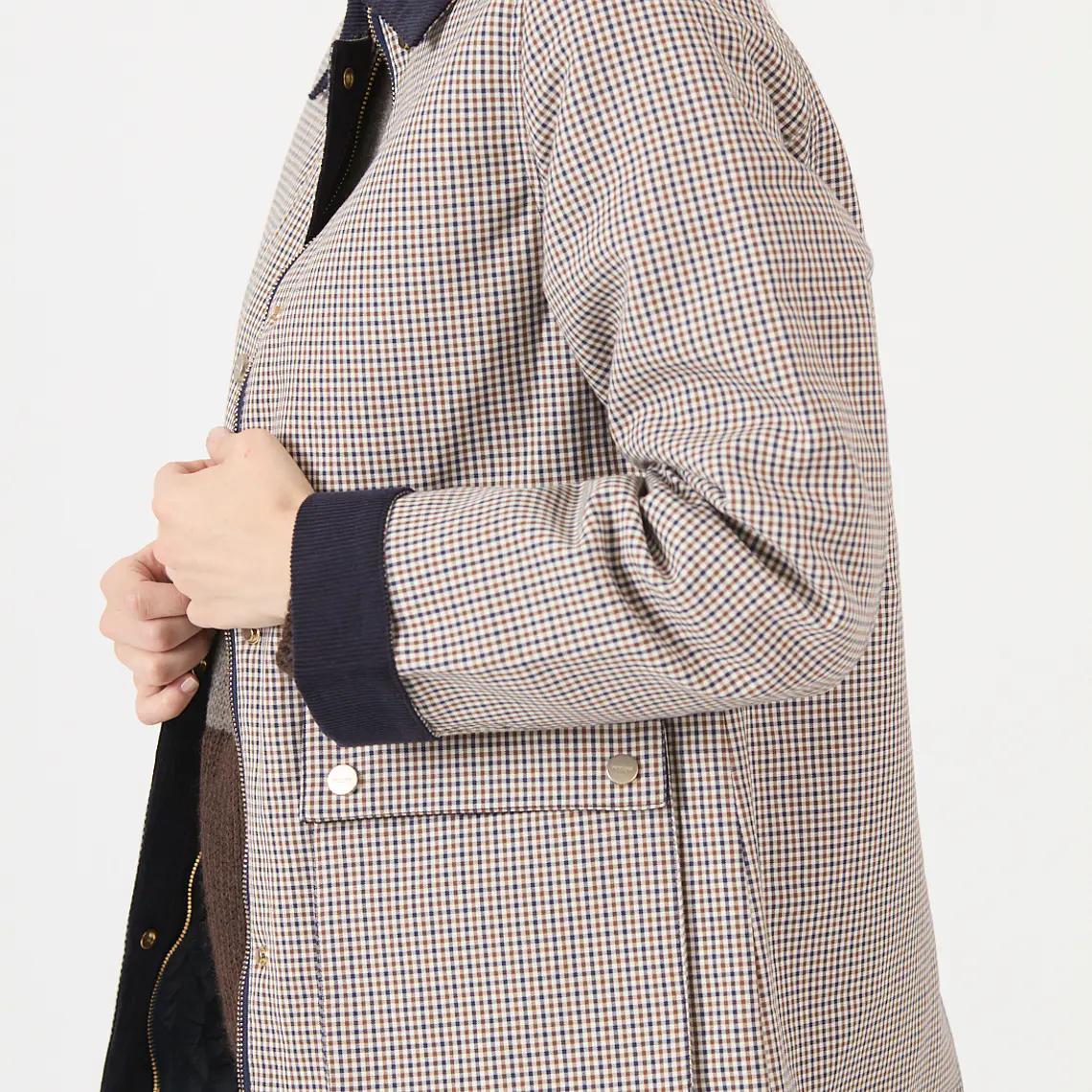 CHAQUETA CASUAL CUADRILLE AZUL MARINO (TALLA L y XL) 3
