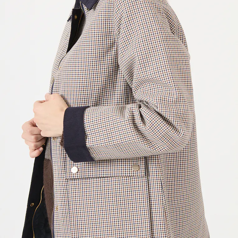 CHAQUETA CASUAL CUADRILLE AZUL MARINO (TALLA L y XL) 3