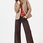 CHAQUETA CUELLO MAO COLOR BEIGE (TALLA L) - Miniatura 2