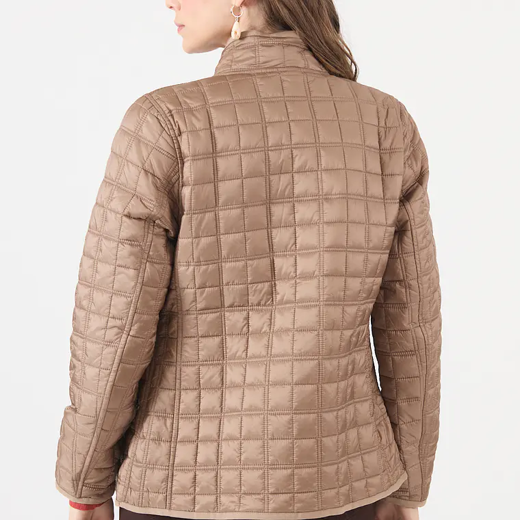 CHAQUETA CUELLO MAO COLOR BEIGE (TALLA L) 4