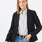 CHAQUETA CASUAL CUELLO SASTRE NEGRO (TALLA S a XL) - Miniatura 1