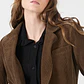 CHAQUETA CASUAL DE CUELLO SASTRE DE COTELE VERDE MUSGO (TALLA M y L)  - Miniatura 2