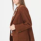 CHAQUETA CASUAL CUELLO SASTRE DE COTELE CAFÉ (TALLA M a XL) - Miniatura 4