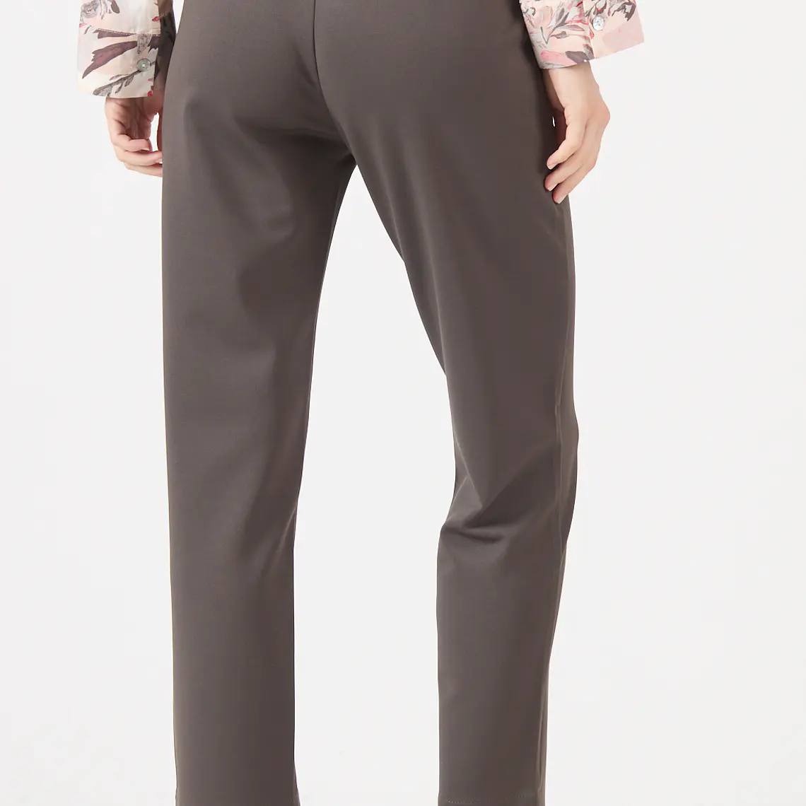 PANTALON STRAIGHT CAFÉ (TALLA 36 - 40 y 44) 4