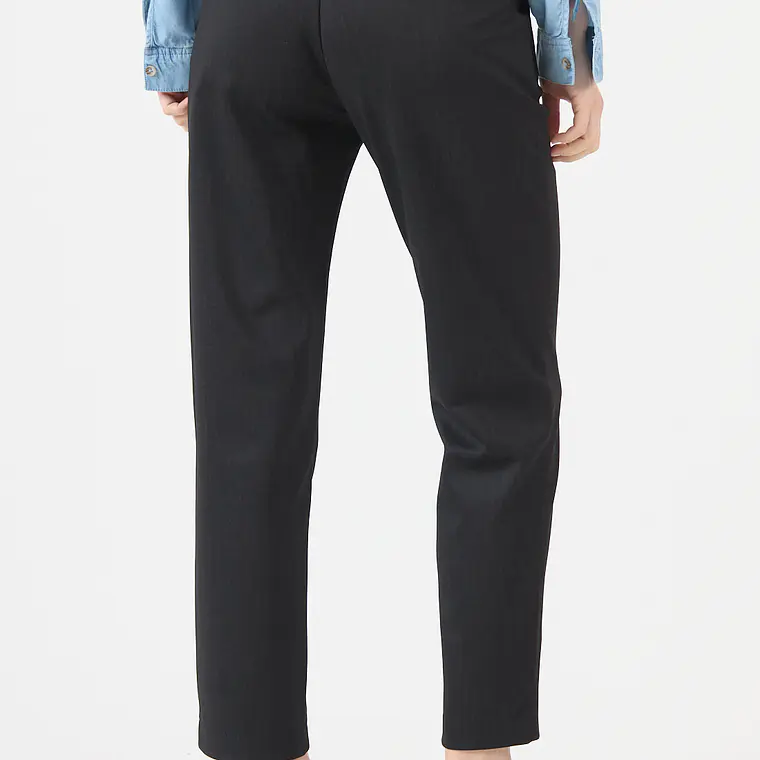 PANTALON STRAIGHT NEGRO (TALLA 36) 4
