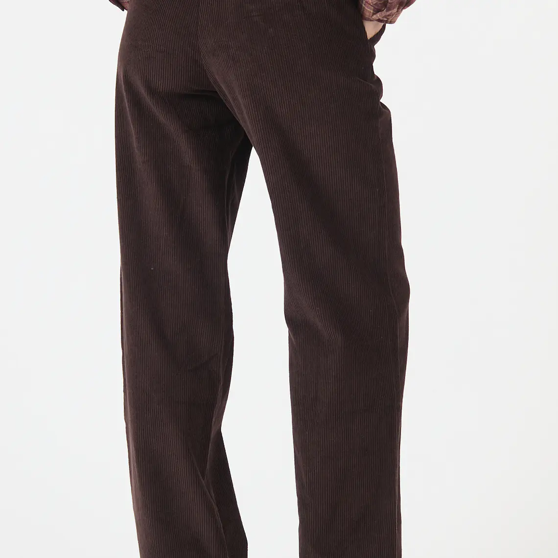 PANTALON STARIGHT DE COTELE CAFE MORO (TALLA 42) 4