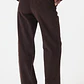PANTALON STARIGHT DE COTELE CAFE MORO (TALLA 42) - Miniatura 4