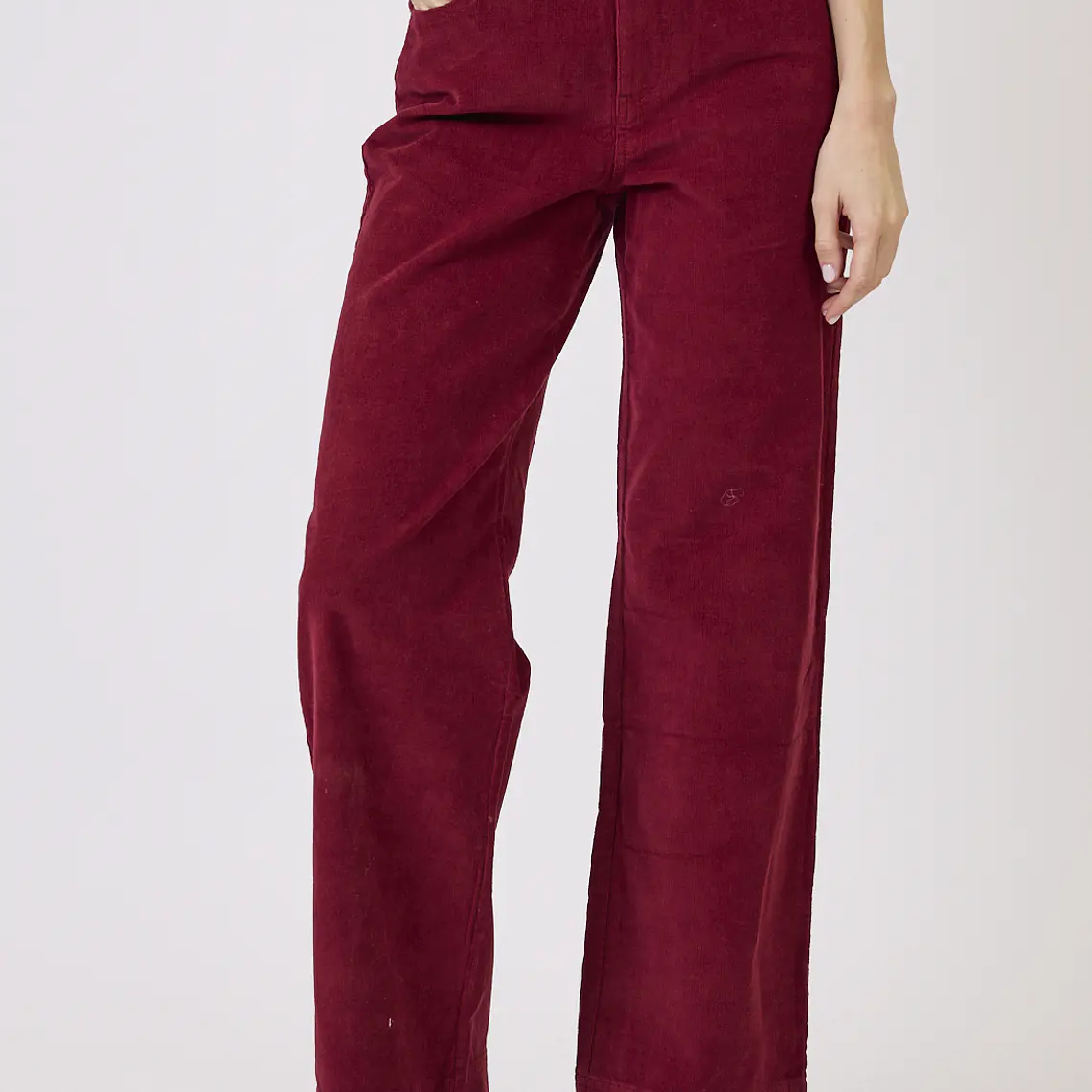 PANTALON STRAIGHT DE COTELE BURDEO (TALLA 42 a 44) 2