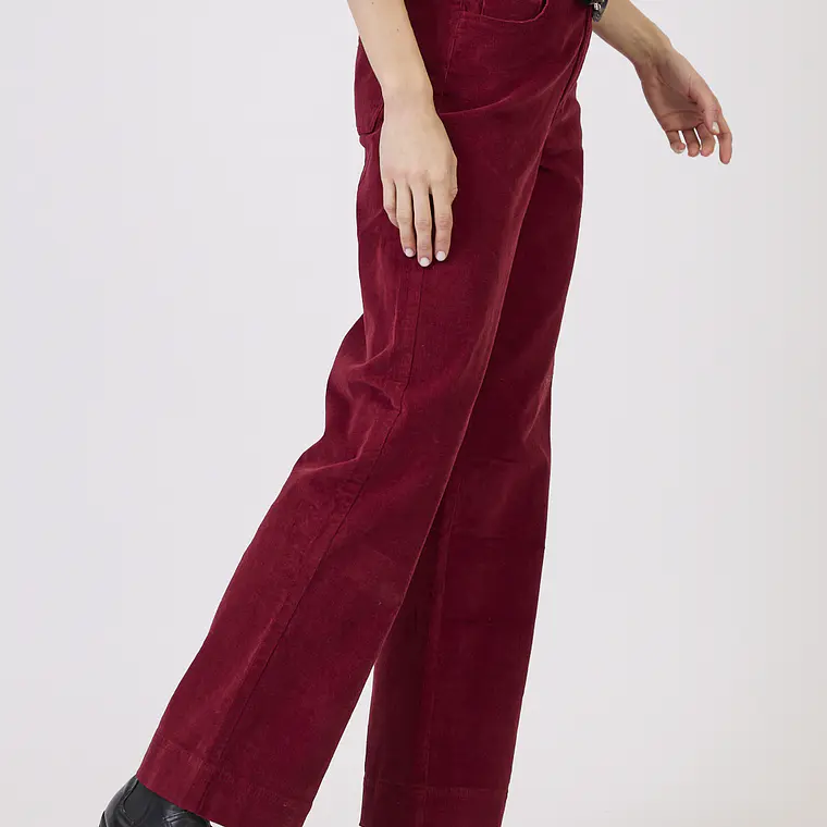 PANTALON STRAIGHT DE COTELE BURDEO (TALLA 42 a 44) 4