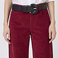 PANTALON STRAIGHT DE COTELE BURDEO (TALLA 42 a 44) - Miniatura 6