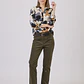 PANTALON STRAIGHT VERDE MILITAR (TALLA 40 a 44) - Miniatura 1