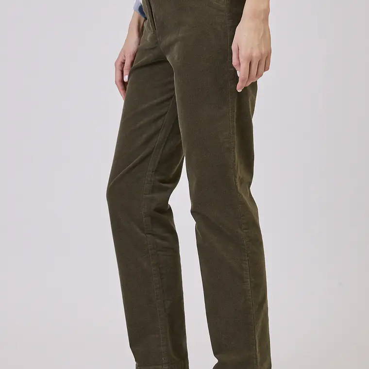 PANTALON STRAIGHT VERDE MILITAR (TALLA 40 a 44) 4