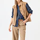 PANTALON WIDE LEG CAMEL (TALLA 38 y 40) - Miniatura 1