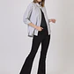 PANTALON TOP FLARE NEGRO (TALLA 36 a 42) - Miniatura 1
