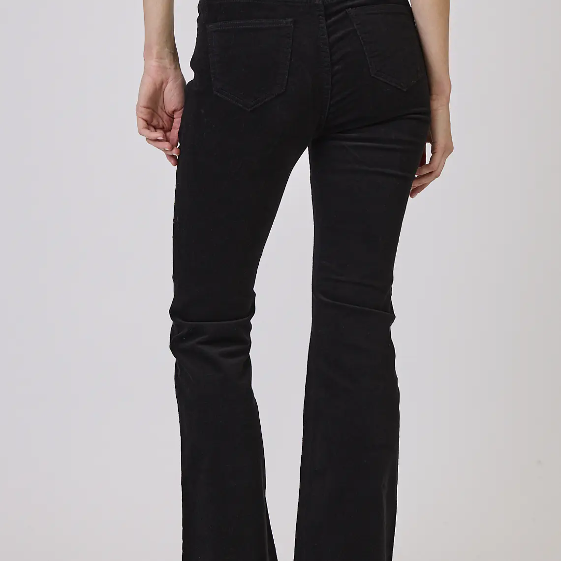 PANTALON TOP FLARE NEGRO (TALLA 36 a 42) 5