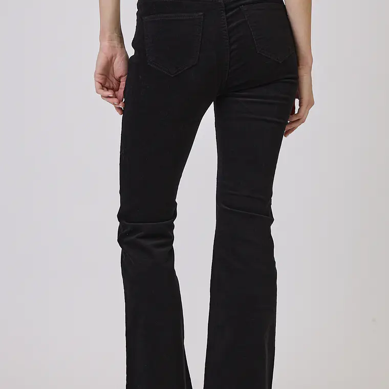 PANTALON TOP FLARE NEGRO (TALLA 36 a 42) 5