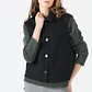 GILLETTE CUELLO CAMISERO CON LANA NEGRO (TALLA L) - Miniatura 1