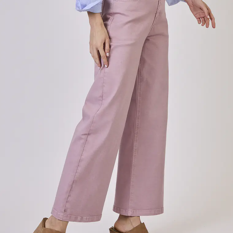JEANS WIDE LEG ROSA (TALLA 42) 3