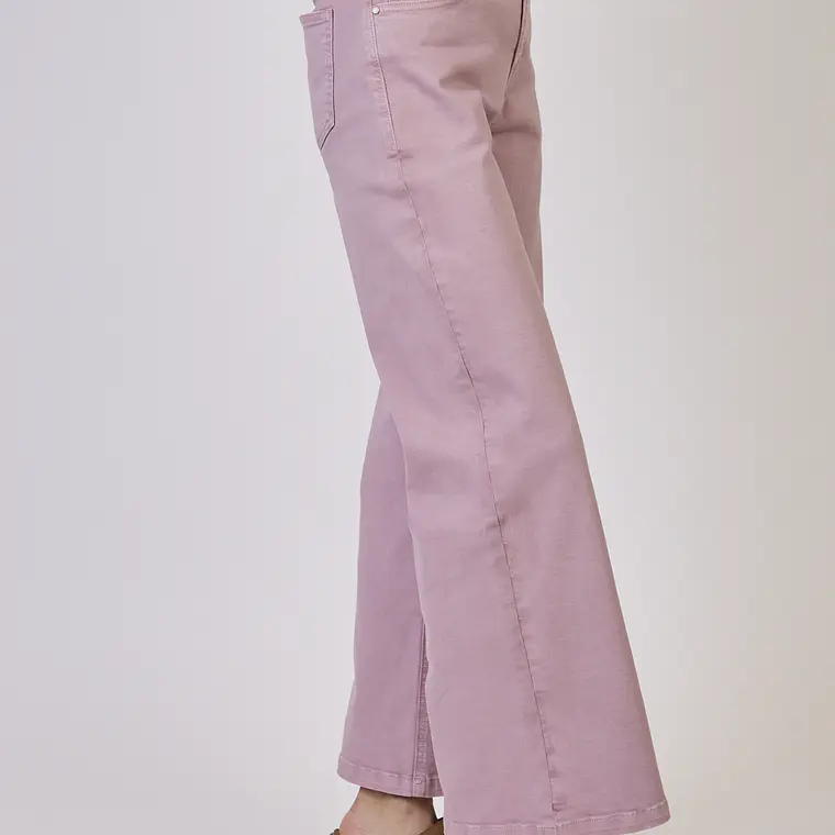 JEANS WIDE LEG ROSA (TALLA 42) 4