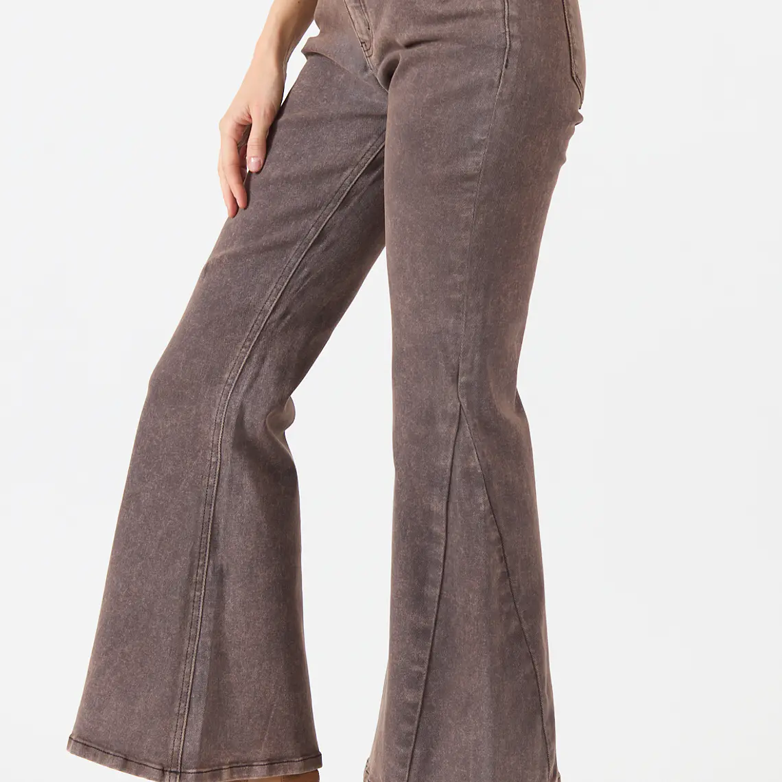 JEANS TOP FLARE CAMEL (TALLA 42 a 46) 4