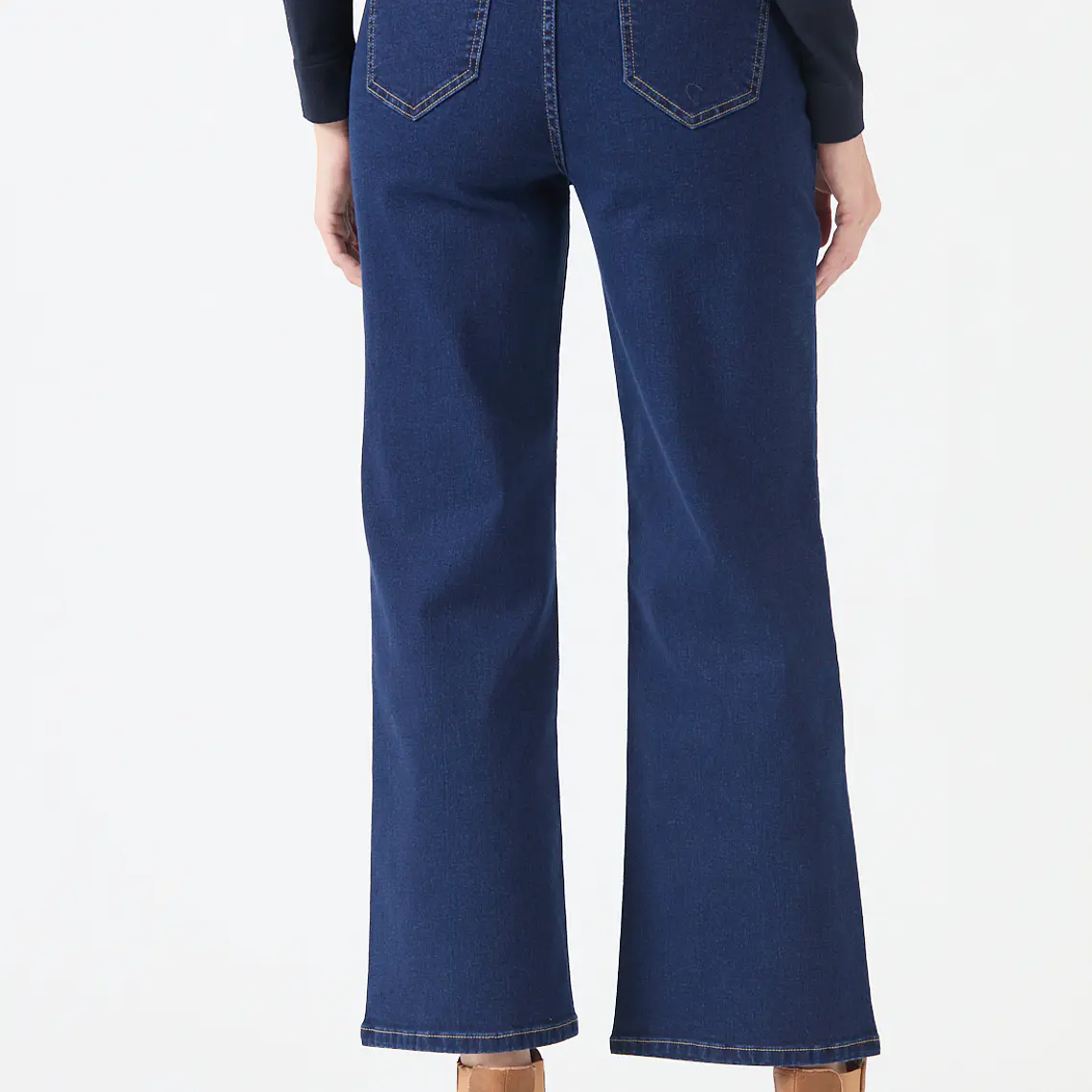 JEANS TOP STRAIGHT AZUL MARINO (TALLA 42 y 44) 4