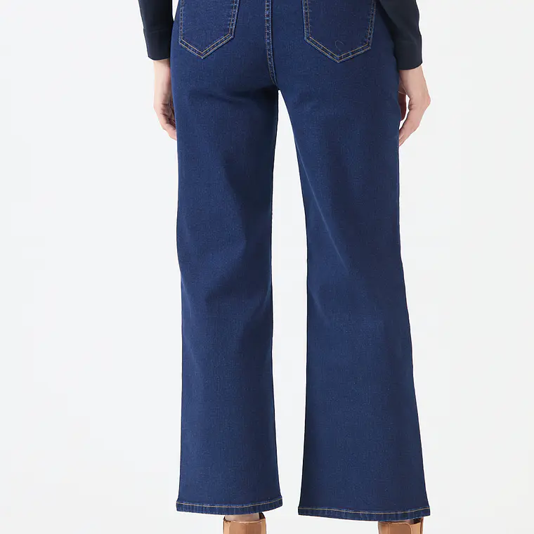JEANS TOP STRAIGHT AZUL MARINO (TALLA 42 y 44) 4