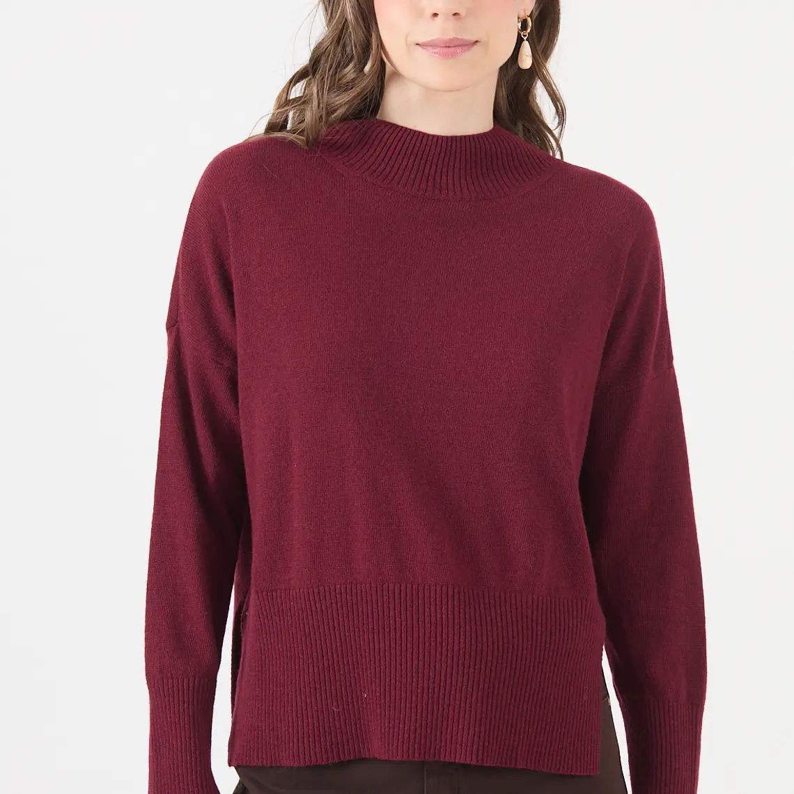 SWEATER CON CASHMERE BURDEO (TALLA S a XL) 1