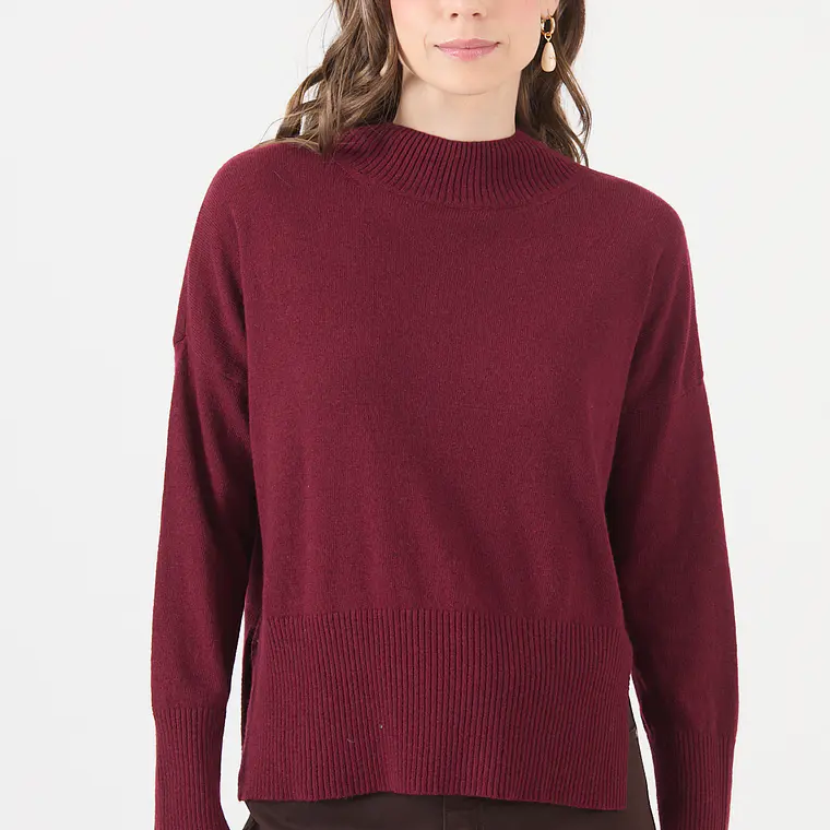 SWEATER CON CASHMERE BURDEO (TALLA S a XL) 1
