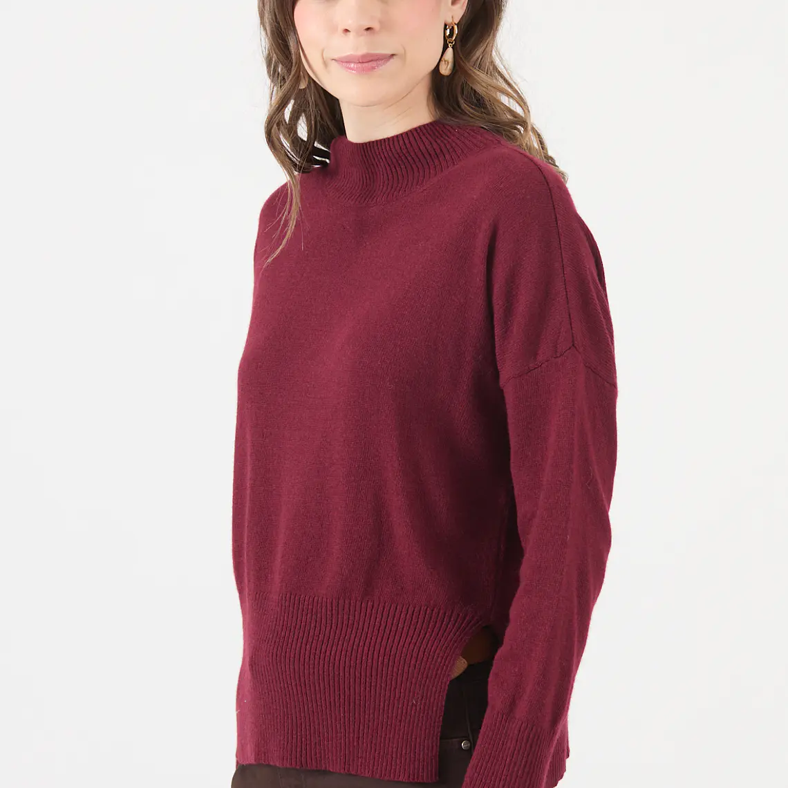 SWEATER CON CASHMERE BURDEO (TALLA S a XL) 2