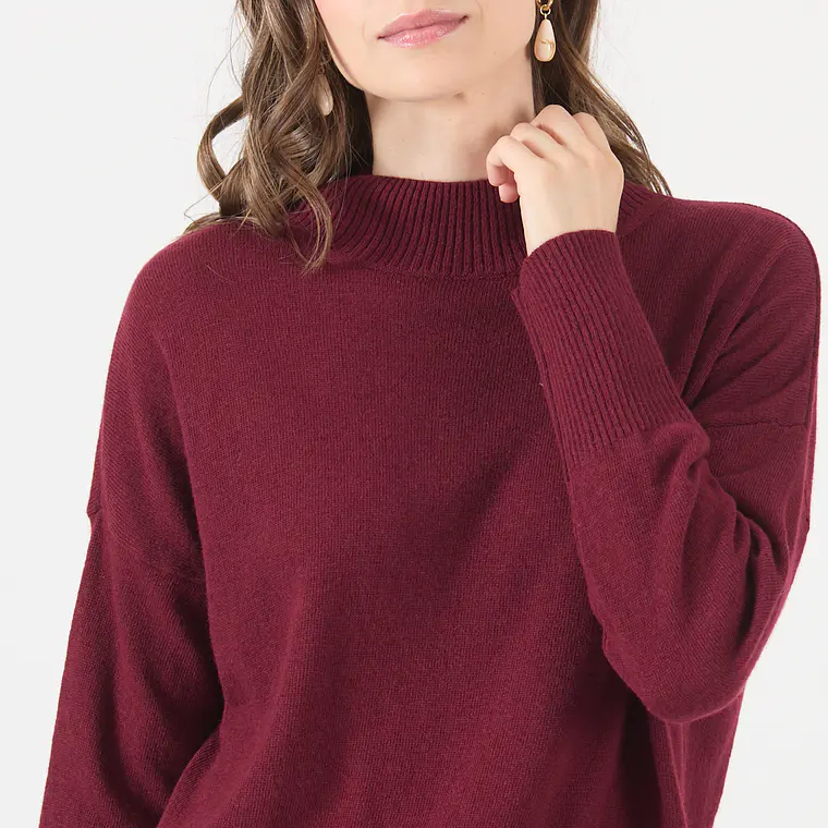 SWEATER CON CASHMERE BURDEO (TALLA S a XL) 5