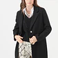 ABRIGO CASUAL CUELLO SASTRE NEGRO (TALLA L y XL) - Miniatura 4