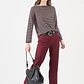 SWEATER CON ALPACA CON RAYAS NEGRO (TALLA S a XL) - Miniatura 3