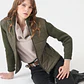 PARKA CUELLO ALTO COLOR VERDE (TALLA XL) - Miniatura 5