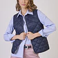 PARKA CUELLO REDONDO COLOR AZUL MARINO (TALLA M) - Miniatura 1