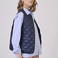 PARKA CUELLO REDONDO COLOR AZUL MARINO (TALLA M) - Miniatura 3