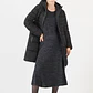 PARKA CUELLO CON GORRO COLOR NEGRO (TALLA S a L) - Miniatura 2