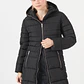 PARKA CUELLO CON GORRO COLOR NEGRO (TALLA S a L) - Miniatura 6