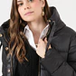 PARKA NEGRA CON GORRO (TALLA S a XL)  - Miniatura 2