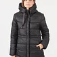 PARKA NEGRA CON GORRO (TALLA S a XL)  - Miniatura 3