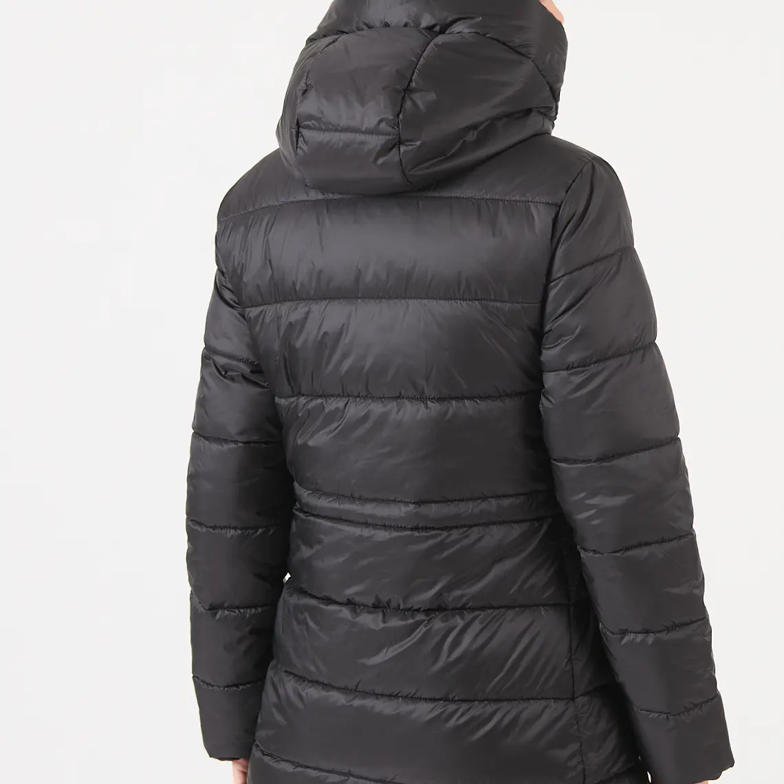 PARKA NEGRA CON GORRO (TALLA S a XL)  5