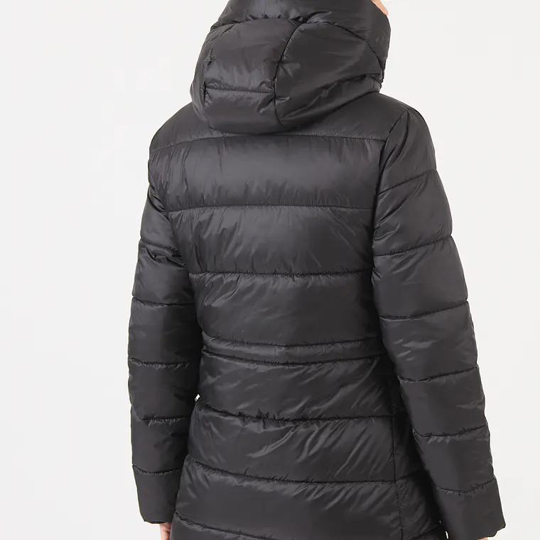 PARKA NEGRA CON GORRO (TALLA S a XL)  5