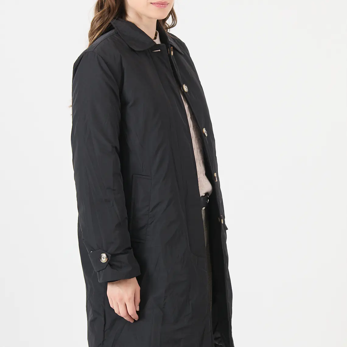 PARKA NEGRA CUELLO CAMISERO (TALLA S a XL)  3