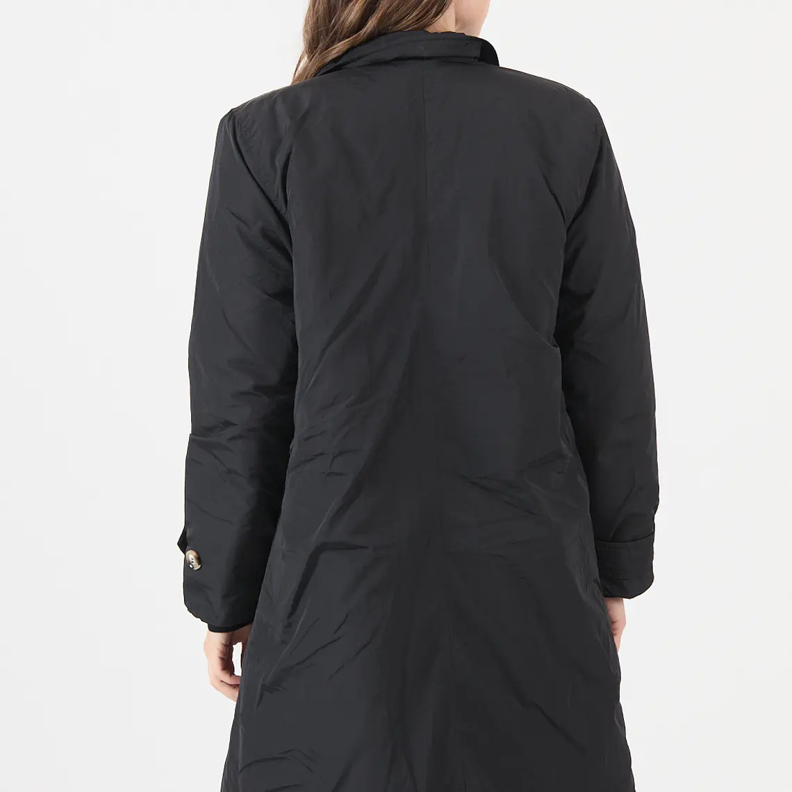 PARKA NEGRA CUELLO CAMISERO (TALLA S a XL)  4