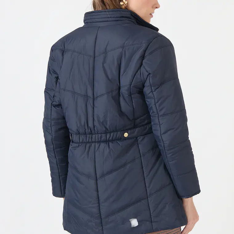 PARKA AZUL MARINO CUELLO ALTO (TALLA S a XL)  5