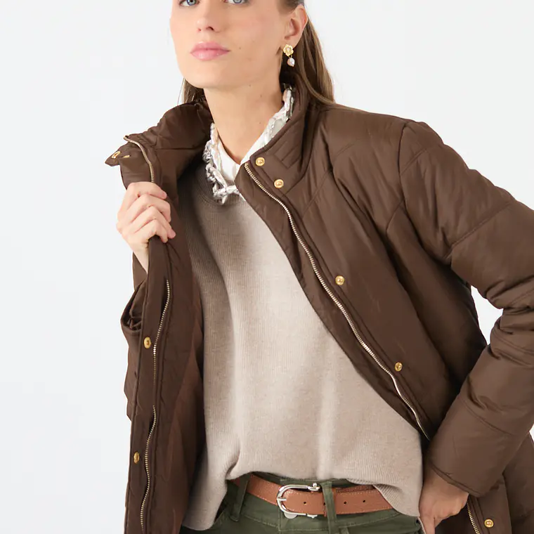 PARKA CAFÉ CUELLO ALTO (TALLA S a XL)  2